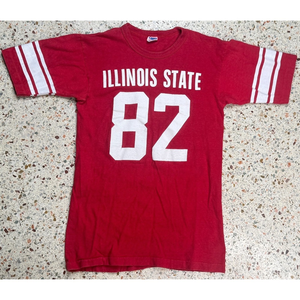 Champion NCAA Vtg Illinois State Kids Youth Football Jersey Size Medium